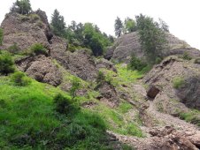 Nagelfluhhügel am Ofenloch